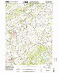 Abbottstown Pennsylvania Historical topographic map, 1:24000 scale, 7.5 X 7.5 Minute, Year 1999