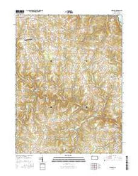 Airville Pennsylvania Current topographic map, 1:24000 scale, 7.5 X 7.5 Minute, Year 2016