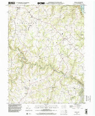 Airville Pennsylvania Historical topographic map, 1:24000 scale, 7.5 X 7.5 Minute, Year 1999