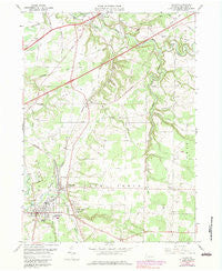 Albion Pennsylvania Historical topographic map, 1:24000 scale, 7.5 X 7.5 Minute, Year 1959