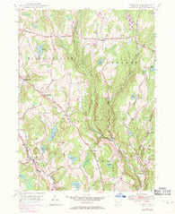Aldenville Pennsylvania Historical topographic map, 1:24000 scale, 7.5 X 7.5 Minute, Year 1946