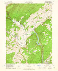 Alexandria Pennsylvania Historical topographic map, 1:24000 scale, 7.5 X 7.5 Minute, Year 1963