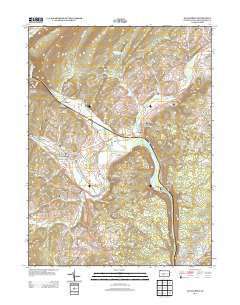 Alexandria Pennsylvania Historical topographic map, 1:24000 scale, 7.5 X 7.5 Minute, Year 2013