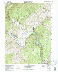 Alexandria Pennsylvania Historical topographic map, 1:24000 scale, 7.5 X 7.5 Minute, Year 1994