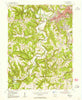 Aliquippa Pennsylvania Historical topographic map, 1:24000 scale, 7.5 X 7.5 Minute, Year 1954