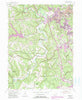 Aliquippa Pennsylvania Historical topographic map, 1:24000 scale, 7.5 X 7.5 Minute, Year 1954