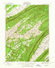 Allensville Pennsylvania Historical topographic map, 1:62500 scale, 15 X 15 Minute, Year 1935