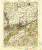 Allentown Pennsylvania Historical topographic map, 1:62500 scale, 15 X 15 Minute, Year 1939