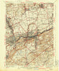 Allentown Pennsylvania Historical topographic map, 1:62500 scale, 15 X 15 Minute, Year 1939