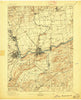 Allentown Pennsylvania Historical topographic map, 1:62500 scale, 15 X 15 Minute, Year 1894