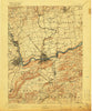 Allentown Pennsylvania Historical topographic map, 1:62500 scale, 15 X 15 Minute, Year 1894