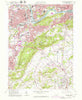 Allentown East Pennsylvania Historical topographic map, 1:24000 scale, 7.5 X 7.5 Minute, Year 1964