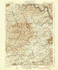 Allentown West Pennsylvania Historical topographic map, 1:62500 scale, 15 X 15 Minute, Year 1942