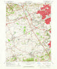 Allentown West Pennsylvania Historical topographic map, 1:24000 scale, 7.5 X 7.5 Minute, Year 1964