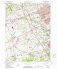 Allentown West Pennsylvania Historical topographic map, 1:24000 scale, 7.5 X 7.5 Minute, Year 1964