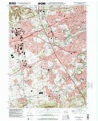 Allentown West Pennsylvania Historical topographic map, 1:24000 scale, 7.5 X 7.5 Minute, Year 1999