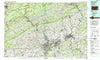 Allentown Pennsylvania Historical topographic map, 1:100000 scale, 30 X 60 Minute, Year 1984