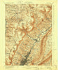 Altoona Pennsylvania Historical topographic map, 1:62500 scale, 15 X 15 Minute, Year 1922
