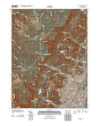 Altoona Pennsylvania Historical topographic map, 1:24000 scale, 7.5 X 7.5 Minute, Year 2010