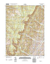 Altoona Pennsylvania Historical topographic map, 1:24000 scale, 7.5 X 7.5 Minute, Year 2013