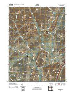 Alum Bank Pennsylvania Historical topographic map, 1:24000 scale, 7.5 X 7.5 Minute, Year 2010