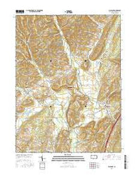 Alum Bank Pennsylvania Current topographic map, 1:24000 scale, 7.5 X 7.5 Minute, Year 2016