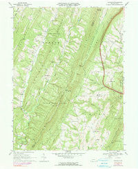 Amaranth Pennsylvania Historical topographic map, 1:24000 scale, 7.5 X 7.5 Minute, Year 1967