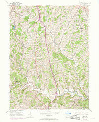 Amity Pennsylvania Historical topographic map, 1:24000 scale, 7.5 X 7.5 Minute, Year 1954