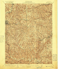 Amity Pennsylvania Historical topographic map, 1:62500 scale, 15 X 15 Minute, Year 1904