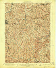 Amity Pennsylvania Historical topographic map, 1:62500 scale, 15 X 15 Minute, Year 1904