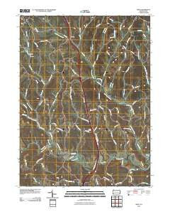 Amity Pennsylvania Historical topographic map, 1:24000 scale, 7.5 X 7.5 Minute, Year 2010