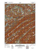 Andersonburg Pennsylvania Historical topographic map, 1:24000 scale, 7.5 X 7.5 Minute, Year 2010