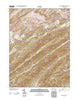 Andersonburg Pennsylvania Historical topographic map, 1:24000 scale, 7.5 X 7.5 Minute, Year 2013