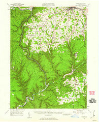 Antrim Pennsylvania Historical topographic map, 1:62500 scale, 15 X 15 Minute, Year 1946