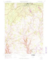 Antrim Pennsylvania Historical topographic map, 1:24000 scale, 7.5 X 7.5 Minute, Year 1946