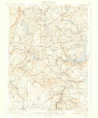 Ariel Pennsylvania Historical topographic map, 1:62500 scale, 15 X 15 Minute, Year 1932