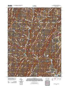 Artemas Pennsylvania Historical topographic map, 1:24000 scale, 7.5 X 7.5 Minute, Year 2011