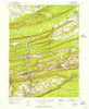 Ashland Pennsylvania Historical topographic map, 1:24000 scale, 7.5 X 7.5 Minute, Year 1953