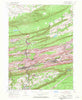 Ashland Pennsylvania Historical topographic map, 1:24000 scale, 7.5 X 7.5 Minute, Year 1953
