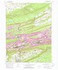 Ashland Pennsylvania Historical topographic map, 1:24000 scale, 7.5 X 7.5 Minute, Year 1953