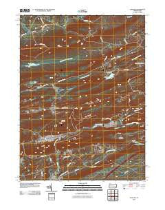 Ashland Pennsylvania Historical topographic map, 1:24000 scale, 7.5 X 7.5 Minute, Year 2010