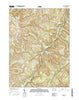 Ashville Pennsylvania Current topographic map, 1:24000 scale, 7.5 X 7.5 Minute, Year 2016