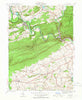 Auburn Pennsylvania Historical topographic map, 1:24000 scale, 7.5 X 7.5 Minute, Year 1945