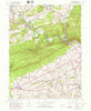 Auburn Pennsylvania Historical topographic map, 1:24000 scale, 7.5 X 7.5 Minute, Year 1945