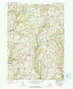 Auburn Center Pennsylvania Historical topographic map, 1:24000 scale, 7.5 X 7.5 Minute, Year 1945