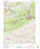 Auburn Pennsylvania Historical topographic map, 1:24000 scale, 7.5 X 7.5 Minute, Year 1945