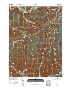 Austin Pennsylvania Historical topographic map, 1:24000 scale, 7.5 X 7.5 Minute, Year 2010