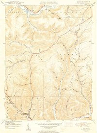 Austin Pennsylvania Historical topographic map, 1:24000 scale, 7.5 X 7.5 Minute, Year 1950