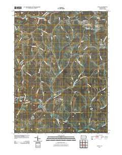 Avella Pennsylvania Historical topographic map, 1:24000 scale, 7.5 X 7.5 Minute, Year 2010