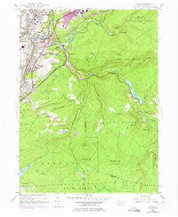 Avoca Pennsylvania Historical topographic map, 1:24000 scale, 7.5 X 7.5 Minute, Year 1946